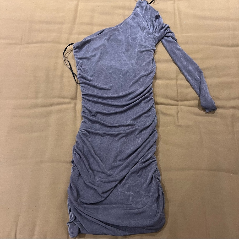 Bodycon one shoulder dress